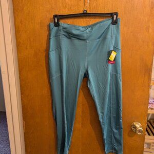Turquoise Yoga Pants